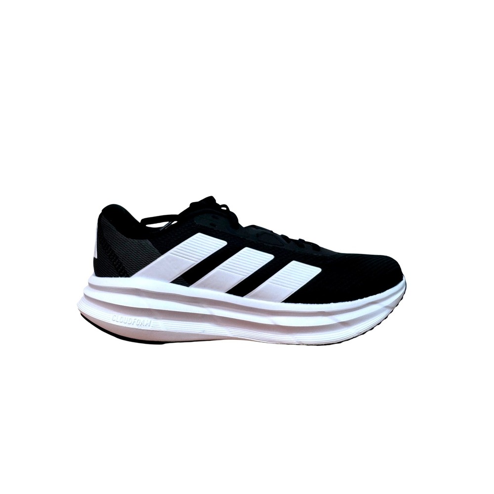 Adidas Galaxy 7 Running Shoes Womens 9.5 Black White Ortholite ID8765 Sneaker